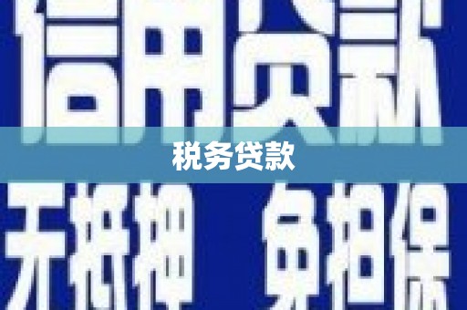 乌审旗税务贷款