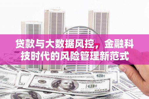 乌审旗贷款与大数据风控，金融科技时代的风险管理新范式