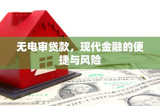 乌审旗无电审贷款，现代金融的便捷与风险