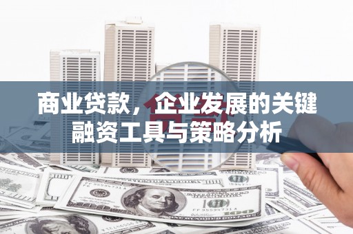 乌审旗商业贷款，企业发展的关键融资工具与策略分析