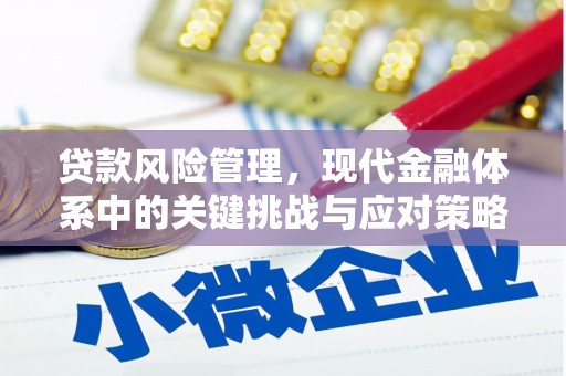 乌审旗贷款风险管理，现代金融体系中的关键挑战与应对策略
