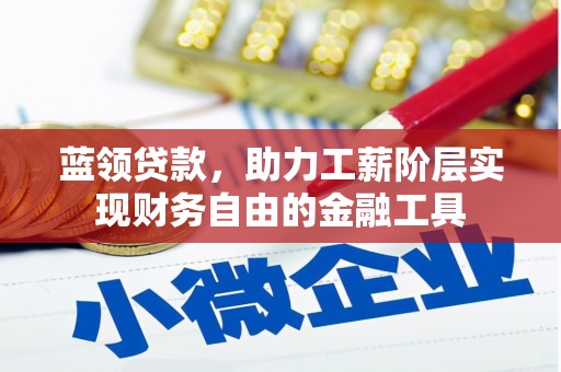 乌审旗蓝领贷款，助力工薪阶层实现财务自由的金融工具