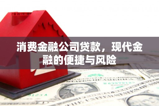 乌审旗消费金融公司贷款，现代金融的便捷与风险